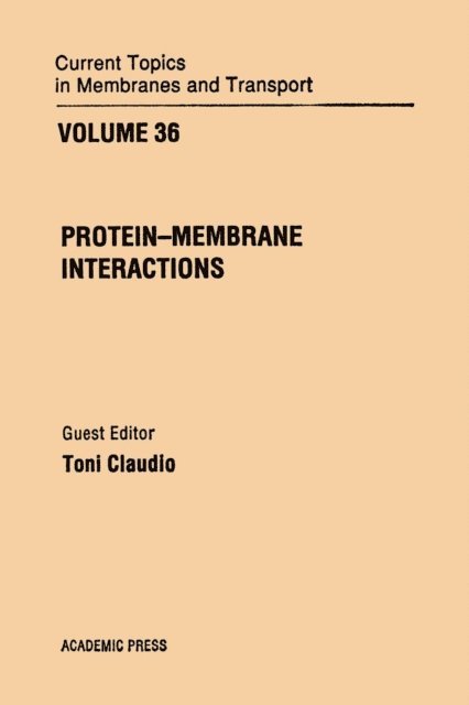 Current Topics in Membranes and Transport, E-bok