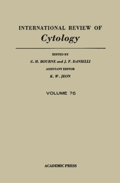 International Review of Cytology, E-bok