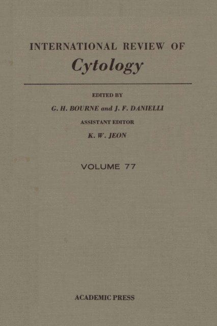 International Review of Cytology, E-bok