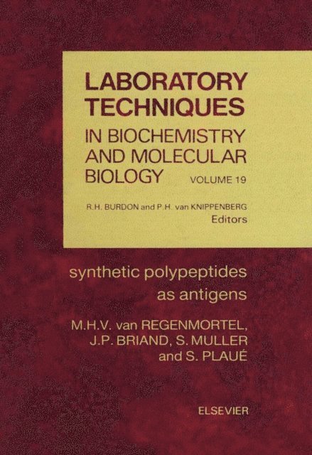 M.H.V. van Regenmortel, S. Plaue, S. Muller, J.P. Briand - Synthetic Polypeptides as Antigens, E-bok