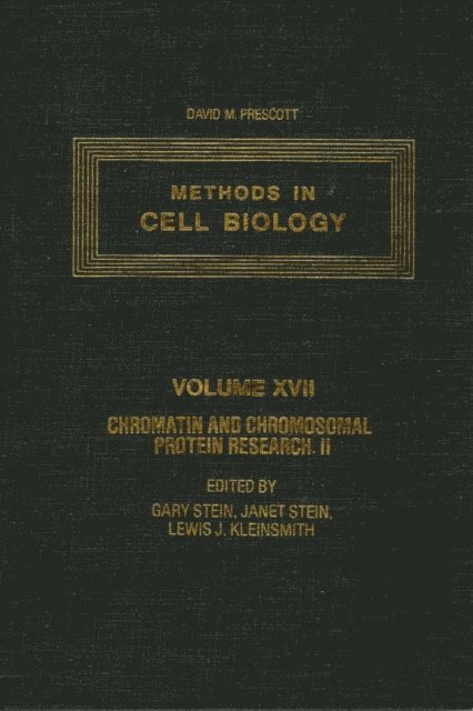 Chromatin and Chromosomal Protein Research II, E-bok