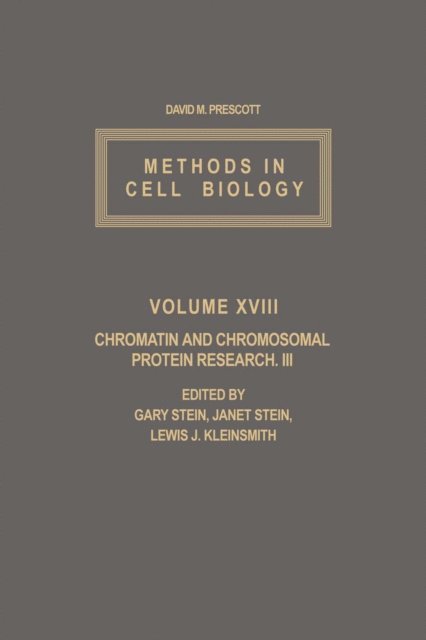 Chromatin and Chromosomal Protein Research III, E-bok