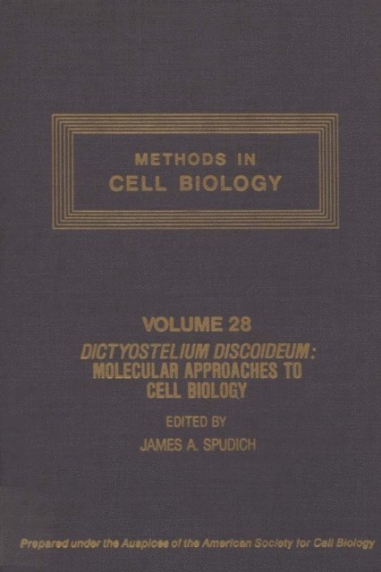 Dictyostelium Discoideum: Molecular Approaches to Cell Biology, E-bok