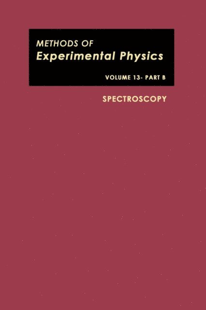 Spectroscopy, E-bok