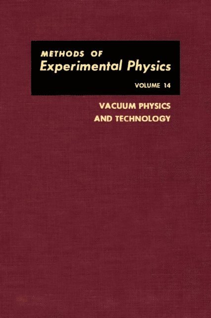 Vacuum Physics and Technology, E-bok