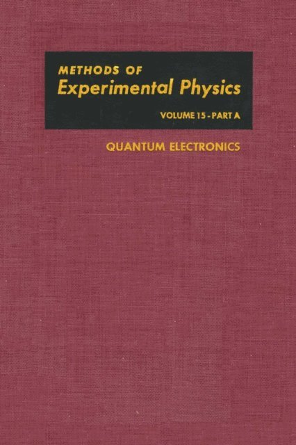 Quantum Electronics, E-bok