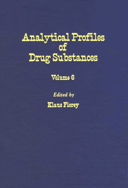 Profiles of Drug Substances, Excipients and Related Methodology, E-bok
