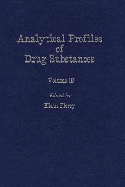 Profiles of Drug Substances, Excipients and Related Methodology, E-bok
