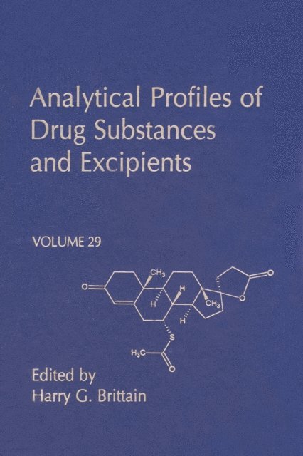 Harry G. Brittain - Analytical Profiles of Drug Substances and Excipients, E-bok