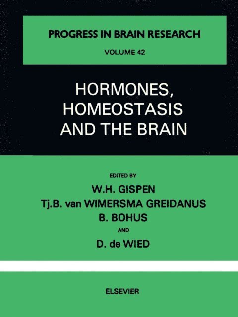 Hormones, Homeostasis and the Brain, E-bok