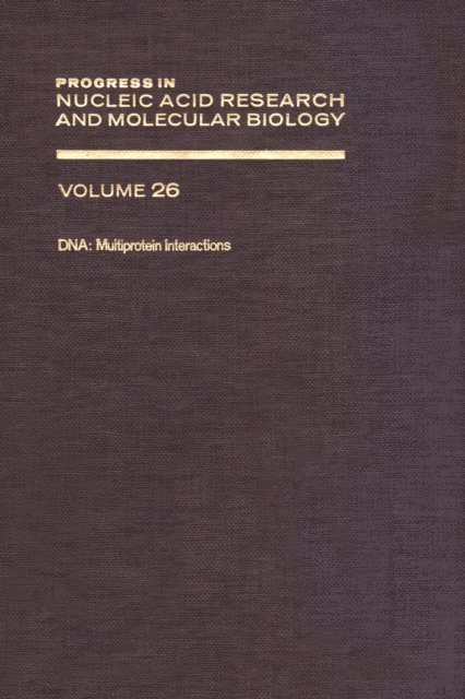 Progress in Nucleic Acid Research and Molecular Biology, E-bok