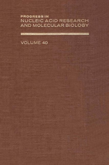 Progress in Nucleic Acid Research and Molecular Biology, E-bok