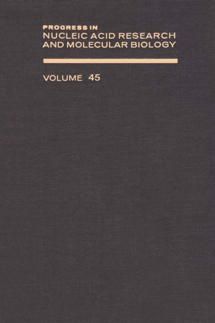Progress in Nucleic Acid Research and Molecular Biology, E-bok
