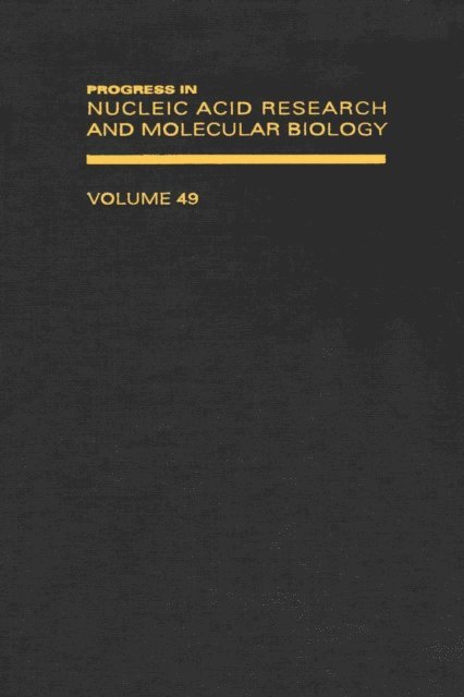 Progress in Nucleic Acid Research and Molecular Biology, E-bok