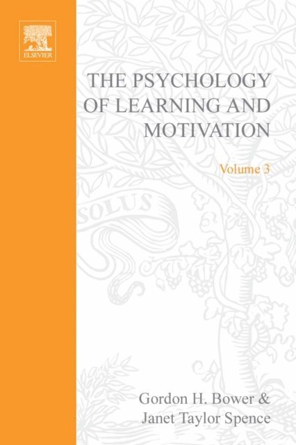 Psychology of Learning and Motivation, E-bok
