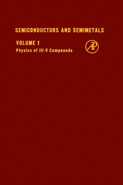 Semiconductors and Semimetals, E-bok