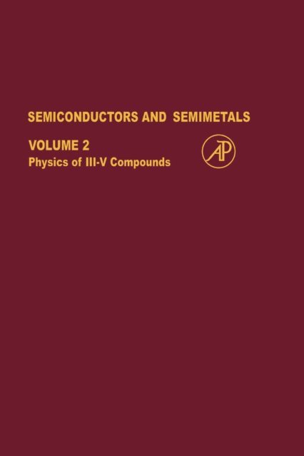 Semiconductors and Semimetals, E-bok
