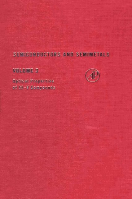 Semiconductors and Semimetals, E-bok