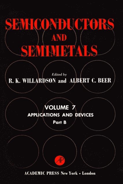 Semiconductors and Semimetals, E-bok