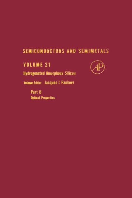 Semiconductors and Semimetals, E-bok