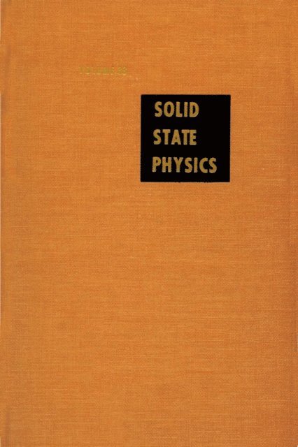 Solid State Physics, E-bok