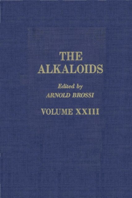 Alkaloids: Chemistry and Pharmacology, E-bok