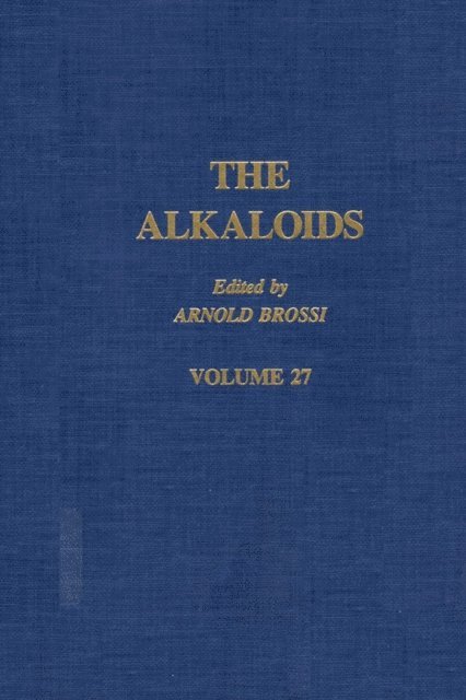 Alkaloids: Chemistry and Pharmacology, E-bok