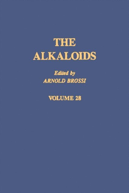 Alkaloids: Chemistry and Pharmacology, E-bok