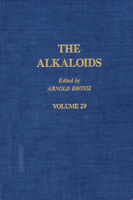 Alkaloids: Chemistry and Pharmacology, E-bok