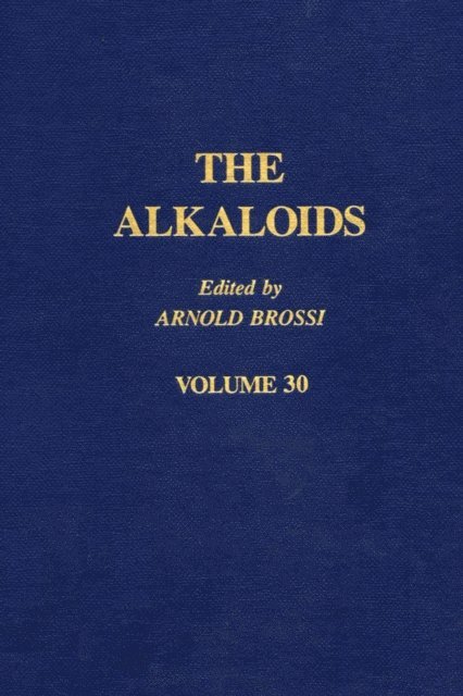 Alkaloids: Chemistry and Pharmacology, E-bok
