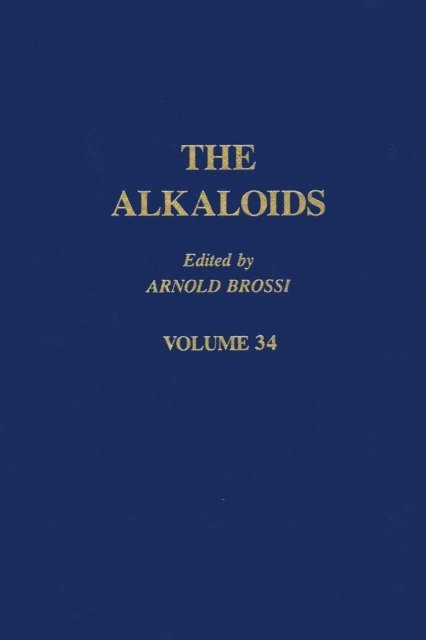 Alkaloids: Chemistry and Pharmacology, E-bok