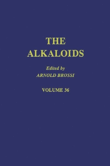 Alkaloids: Chemistry and Pharmacology, E-bok