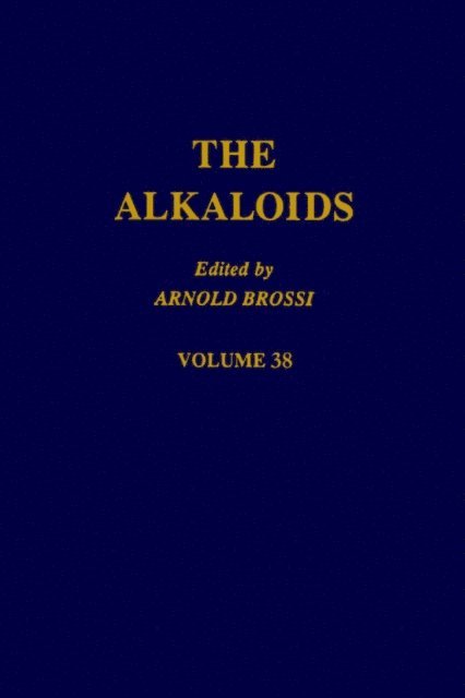 Alkaloids: Chemistry and Pharmacology, E-bok