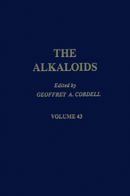 Alkaloids: Chemistry and Pharmacology, E-bok