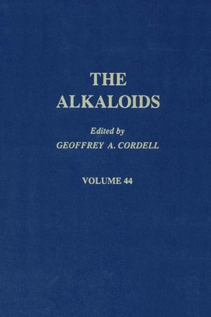 Alkaloids: Chemistry and Pharmacology, E-bok