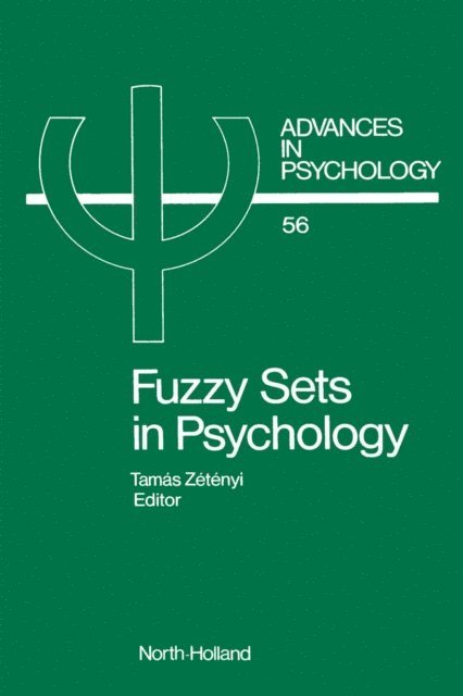 T. Zetenyi - Fuzzy Sets in Psychology, E-bok