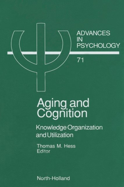 T.M. Hess - Aging and Cognition, E-bok