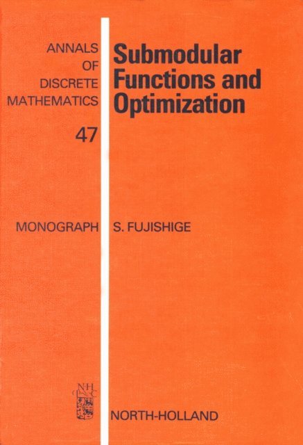 Submodular Functions and Optimization