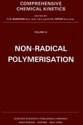 Non-Radical Polymerisation