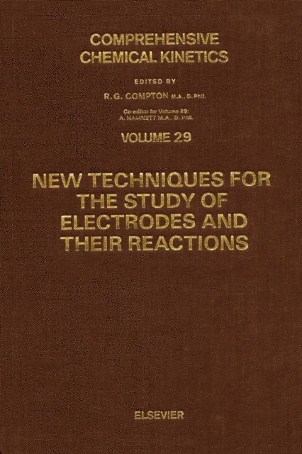 R.G. Compton - New Techniques for the Study of Electrodes and Their Reactions, E-bok