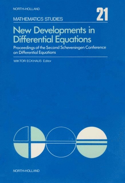 New Developments in Differential Equations