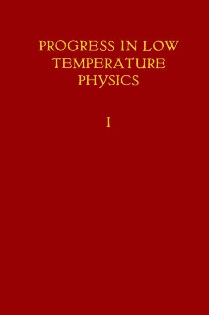 Progress in Low Temperature Physics, E-bok
