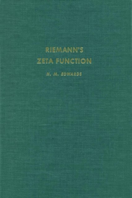 Riemann s zeta function, E-bok