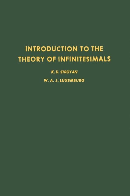 Introduction to the Theory of Infiniteseimals, E-bok