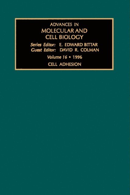 D.R. Colman - Cell Adhesion, E-bok