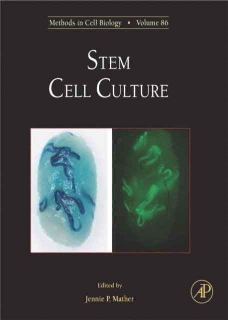 Jennie P. Mather - Stem Cell Culture, E-bok