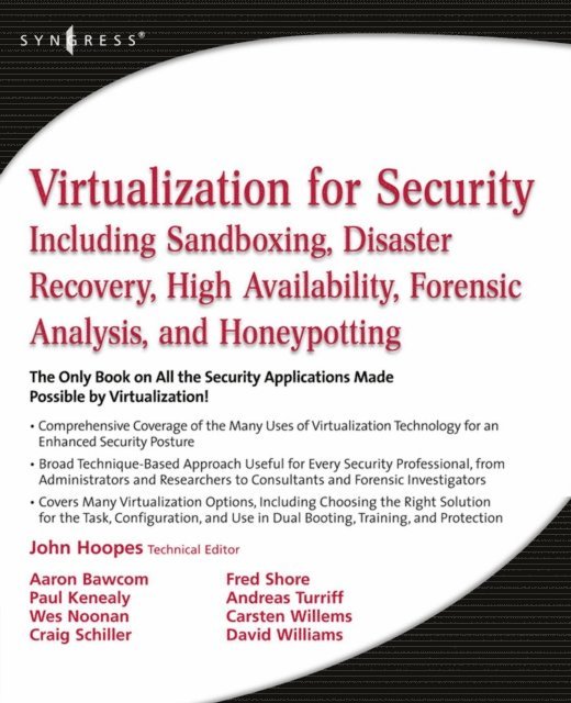 John Hoopes - Virtualization for Security, E-bok