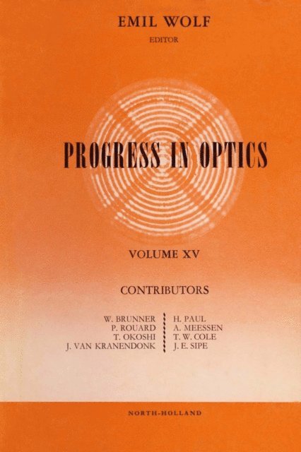 Brian Evans - Progress in Optics, E-bok