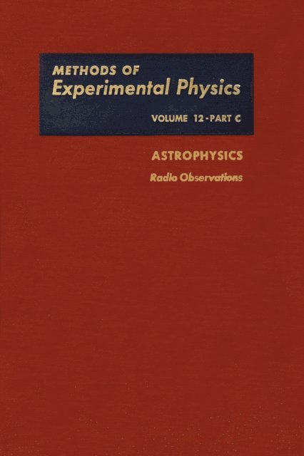 METHODS OF EXPERIMENTAL PHYSICS V.12C, E-bok