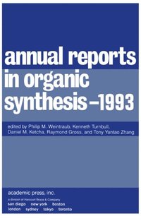 Annual Reports in Organic Synthesis-1993